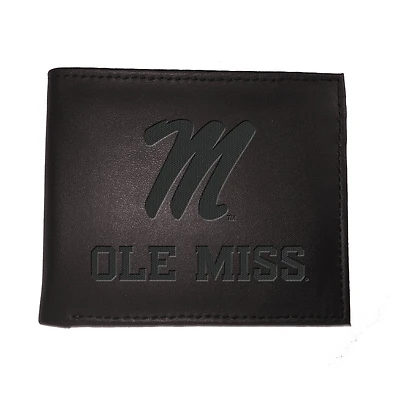 Black Ole Miss Rebels Hybrid Bi-Fold Wallet