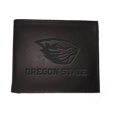 Black Oregon State Beavers Hybrid Bi-Fold Wallet