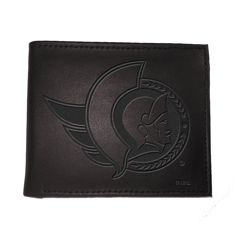 Black Ottawa Senators Hybrid Bi-Fold Wallet
