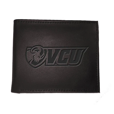 Black VCU Rams Hybrid Bi-Fold Wallet