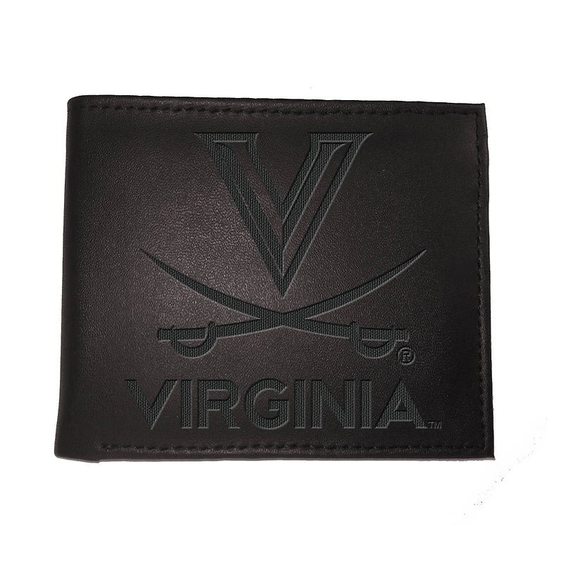 Black Virginia Cavaliers Hybrid Bi-Fold Wallet