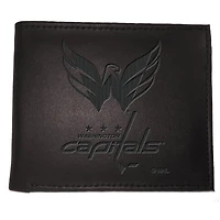 Black Washington Capitals Hybrid Bi-Fold Wallet