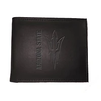 Black Arizona State Sun Devils Hybrid Bi-Fold Wallet