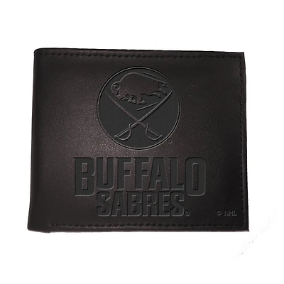 Black Buffalo Sabres Hybrid Bi-Fold Wallet