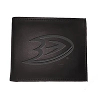 Black Anaheim Ducks Hybrid Bi-Fold Wallet