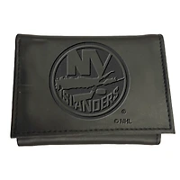 Black New York Islanders Hybrid Tri-Fold Wallet