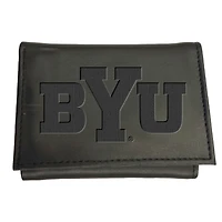 Black BYU Cougars Hybrid Tri-Fold Wallet