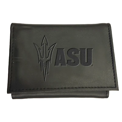 Black Arizona State Sun Devils Hybrid Tri-Fold Wallet