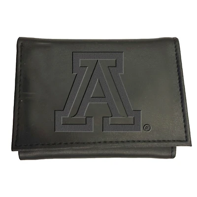 Black Arizona Wildcats Hybrid Tri-Fold Wallet