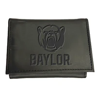 Black Baylor Bears Hybrid Tri-Fold Wallet