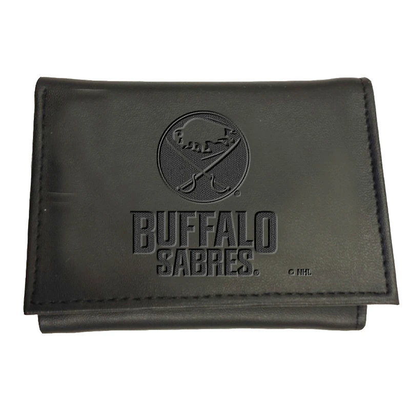 Black Buffalo Sabres Hybrid Tri-Fold Wallet