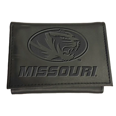 Black Missouri Tigers Hybrid Tri-Fold Wallet