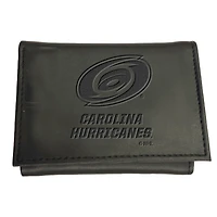 Black Carolina Hurricanes Hybrid Tri-Fold Wallet