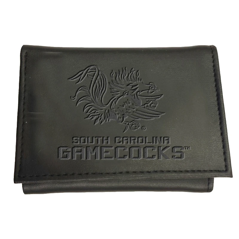 Black South Carolina Gamecocks Hybrid Tri-Fold Wallet