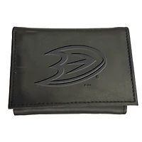 Black Anaheim Ducks Hybrid Tri-Fold Wallet