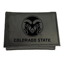 Black Colorado State Rams Hybrid Tri-Fold Wallet