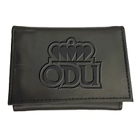 Black Old Dominion Monarchs Hybrid Tri-Fold Wallet