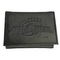 Black Colorado Avalanche Hybrid Tri-Fold Wallet