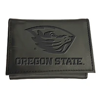 Black Oregon State Beavers Hybrid Tri-Fold Wallet