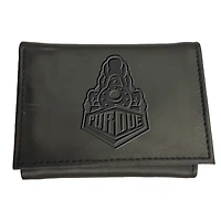 Black Purdue Boilermakers Hybrid Tri-Fold Wallet
