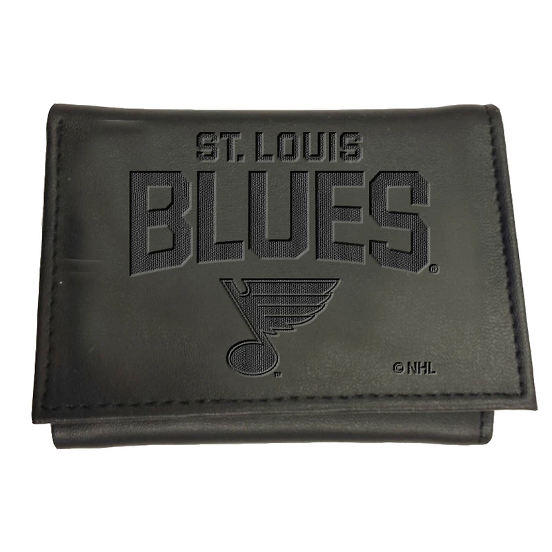 Black St. Louis Blues Hybrid Tri-Fold Wallet