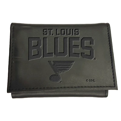 Black St. Louis Blues Hybrid Tri-Fold Wallet