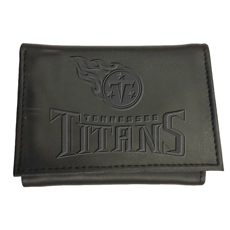 Black Tennessee Titans Hybrid Tri-Fold Wallet