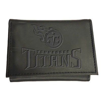 Black Tennessee Titans Hybrid Tri-Fold Wallet
