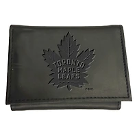 Black Toronto Maple Leafs Hybrid Tri-Fold Wallet
