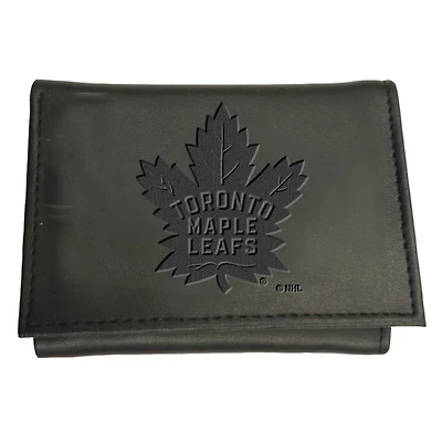 Black Toronto Maple Leafs Hybrid Tri-Fold Wallet