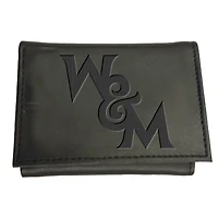 Black William & Mary Tribe Hybrid Tri-Fold Wallet