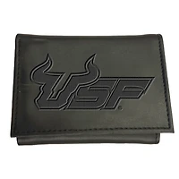 Black South Florida Bulls Hybrid Tri-Fold Wallet