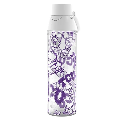 Tervis TCU Horned Frogs 24oz. Allover Venture Lite Water Bottle