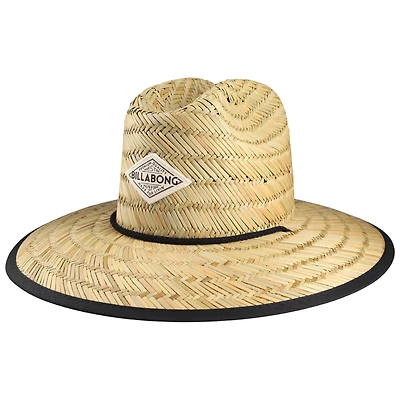 Women's Billabong Natural Tipton Straw Lifeguard Gambler Hat
