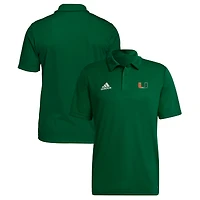 Men's adidas  Green Miami Hurricanes Entrada 22 Polo