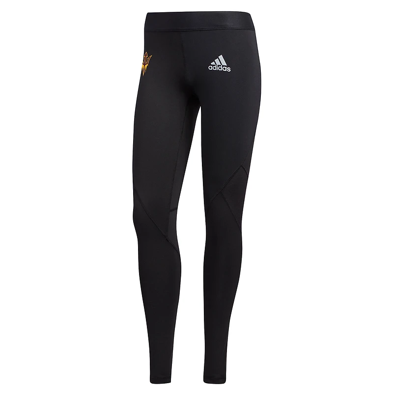 Women's adidas  Black Arizona State Sun Devils Alphaskin Leggings