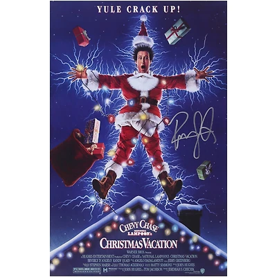 Randy Quaid National Lampoon's Christmas Vacation Autographed 11" x 17" Movie Poster