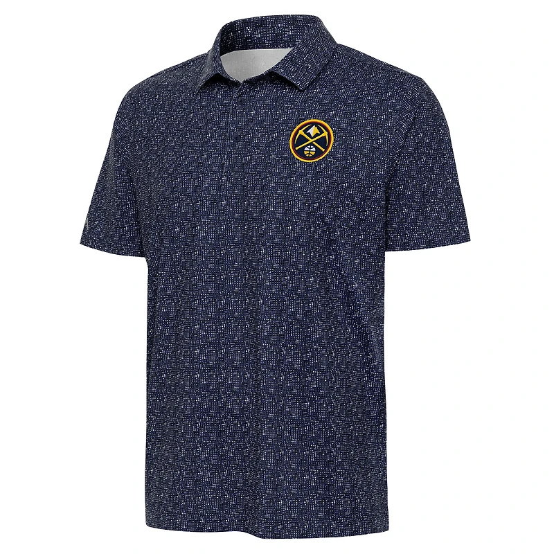 Men's Antigua Navy Denver Nuggets Figment Polo
