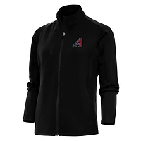 Women's Antigua  Black Arizona Diamondbacks  Generation Full-Zip Jacket