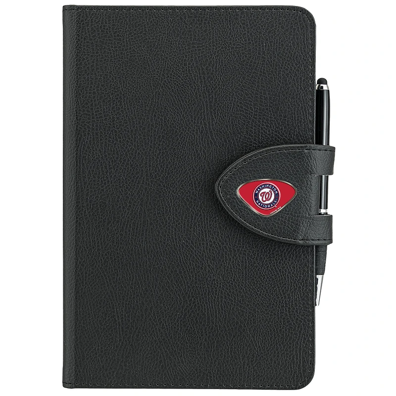 Black Washington Nationals Classic Notebook