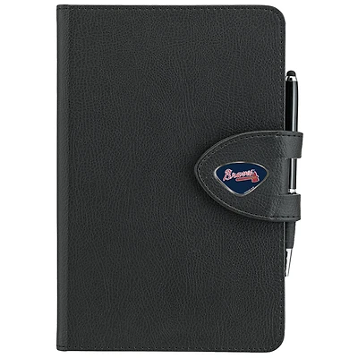 Black Atlanta Braves Classic Notebook