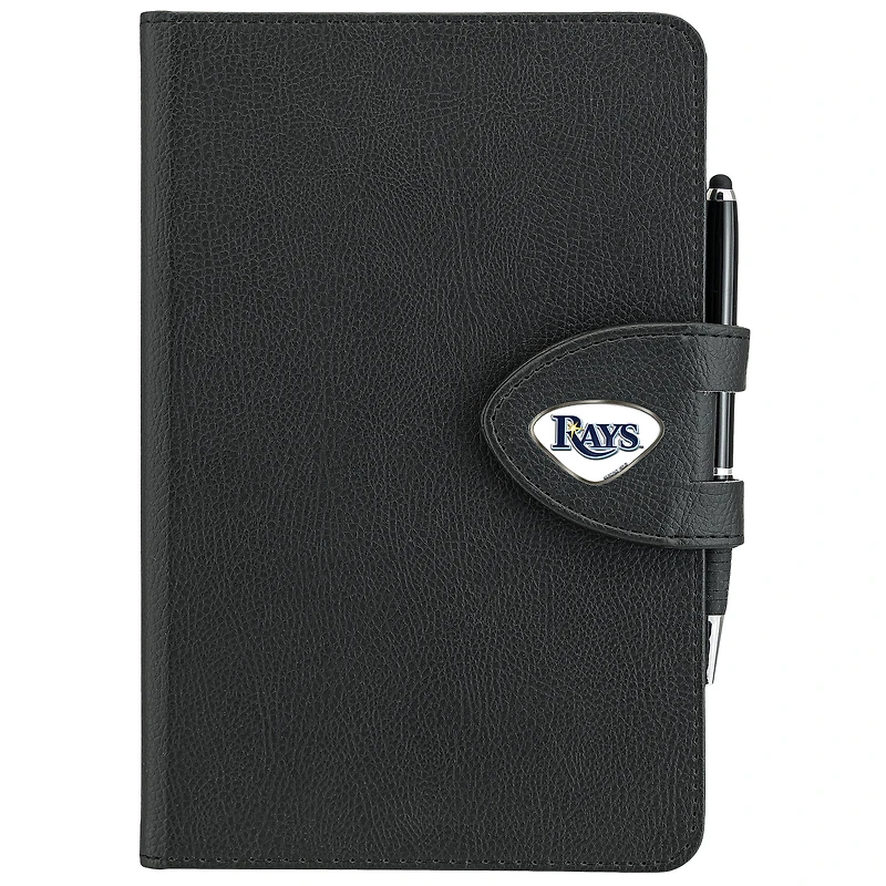 Black Tampa Bay Rays Classic Notebook