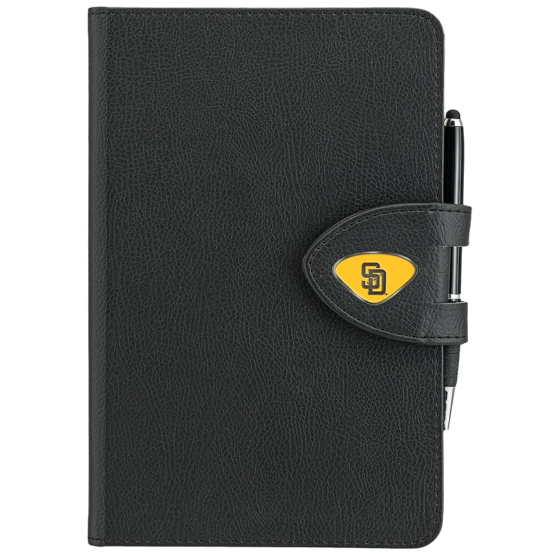Black San Diego Padres Classic Notebook