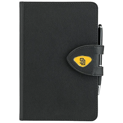 Black San Diego Padres Classic Notebook