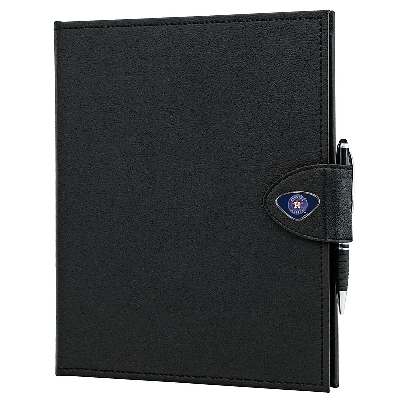 Black Houston Astros Classic Padfolio