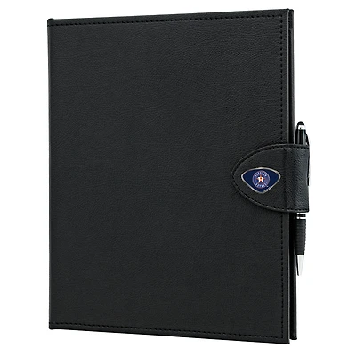 Black Houston Astros Classic Padfolio