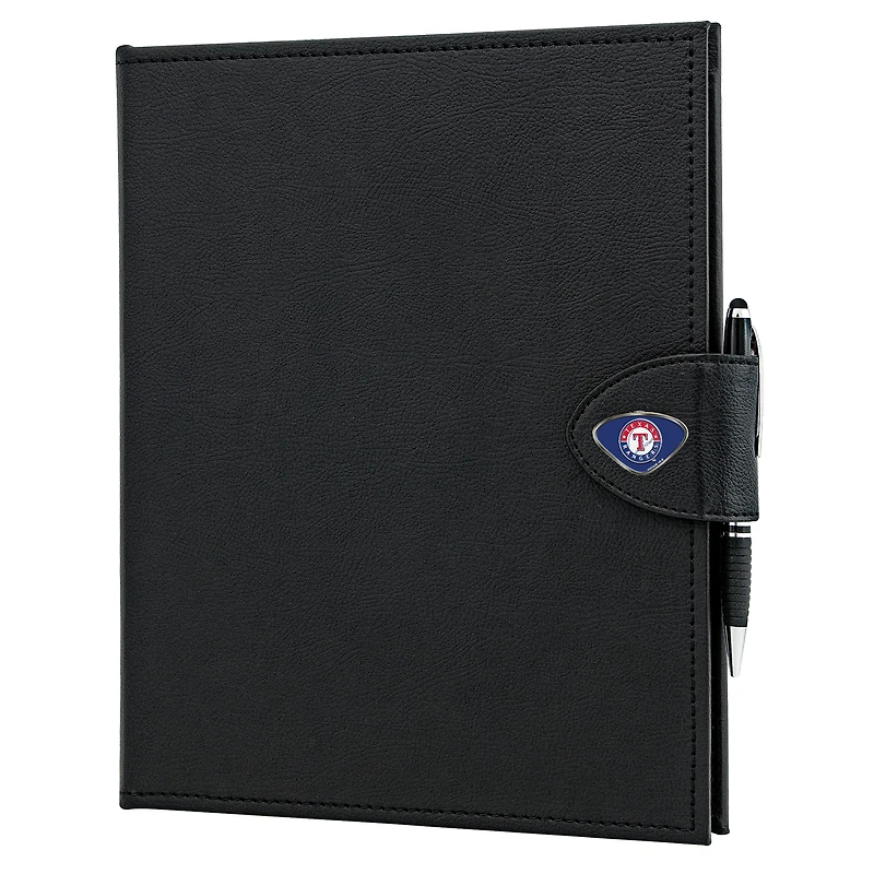 Black Texas Rangers Classic Padfolio