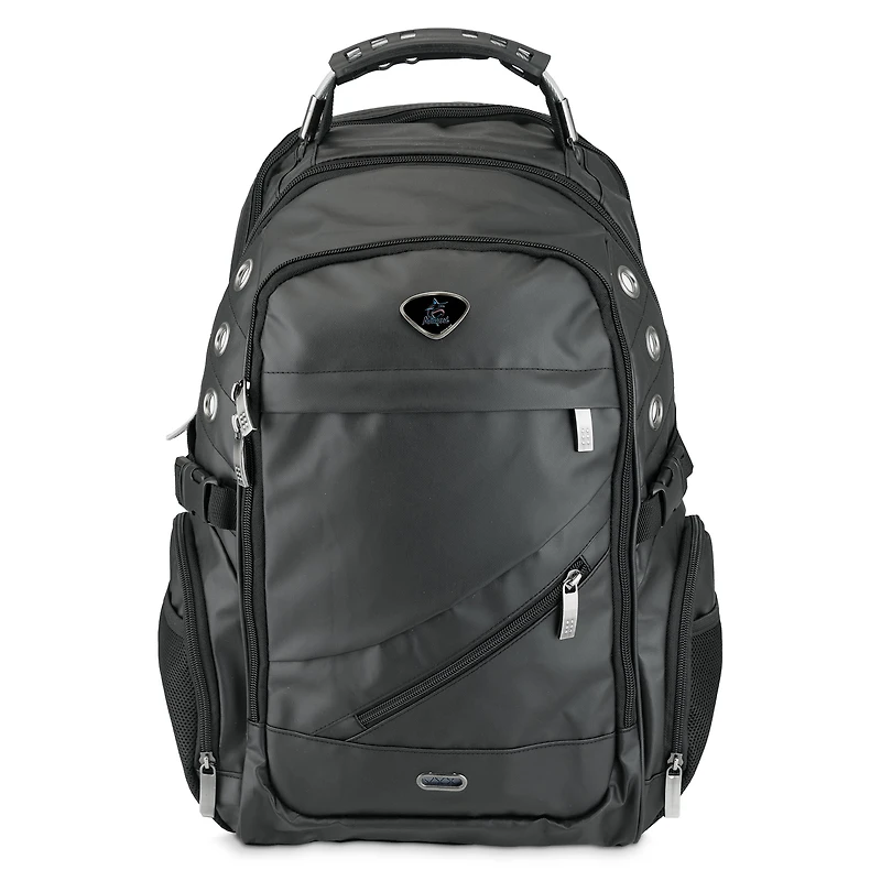Black Miami Marlins Executive Backpack