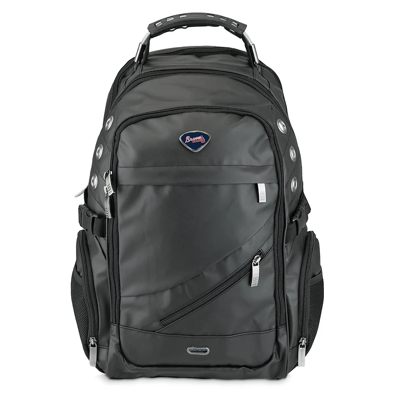 Black Atlanta Braves Executive Backpack