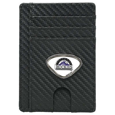 Men's Black Colorado Rockies RFID Wallet
